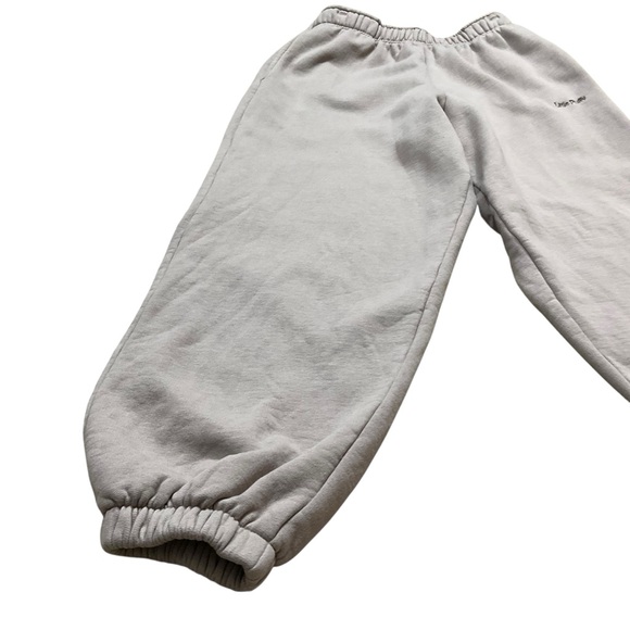 Little Puffy Michelle Choi Dusk Tan Sweatpants Size Medium 23.5” inseam - Picture 4 of 11